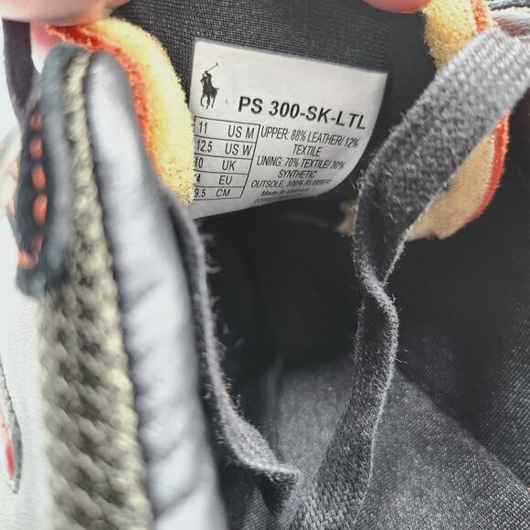 Mens Size 11 Ralph Lauren Sneakers Polo Sport PS 300 Olive Green PS 300-SK-LTL main image 4